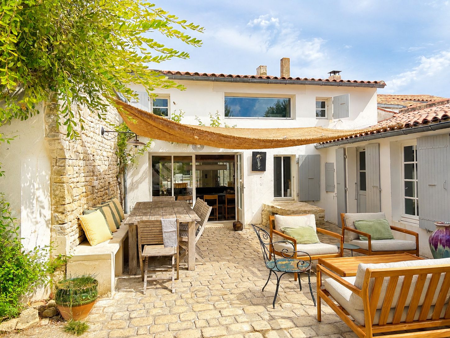 Villa des Sables, maison rétaise avec jardin clos à Saint-Clément-des-Baleines